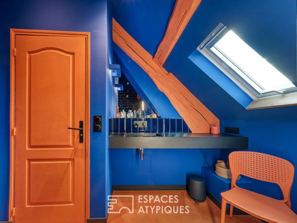 Le loft au caractère historique et paisible au coeur de la ville.