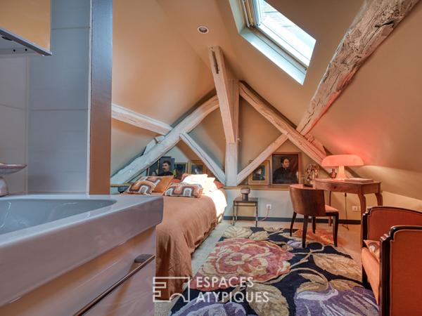 Le loft au caractère historique et paisible au coeur de la ville.