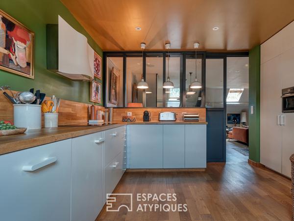 Le loft au caractère historique et paisible au coeur de la ville.