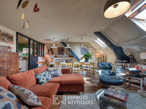 Le loft au caractère historique et paisible au coeur de la ville.