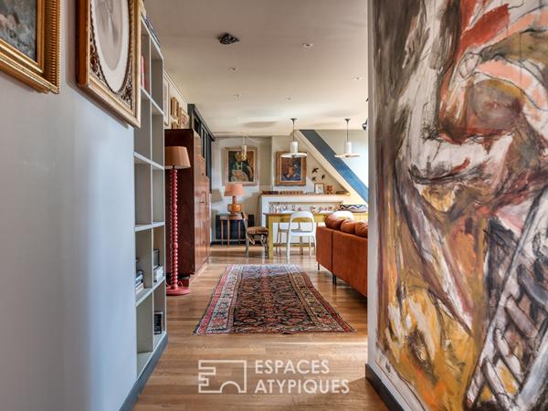 Le loft au caractère historique et paisible au coeur de la ville.