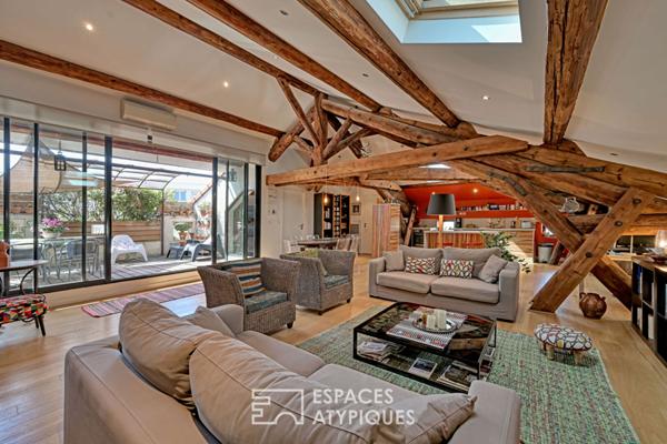 Appartement de charme avec terrasse en coeur de ville