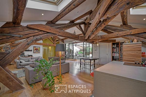 Appartement de charme avec terrasse en coeur de ville