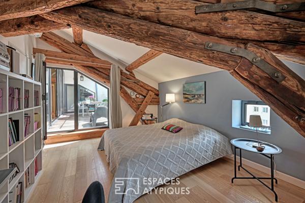 Appartement de charme avec terrasse en coeur de ville