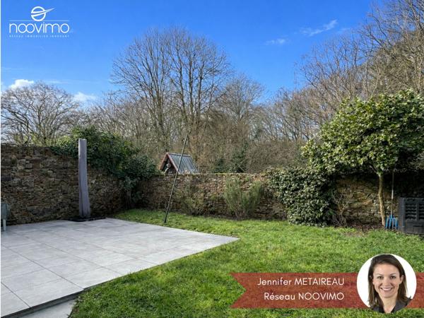 Charmante maison en pierre 3 chambres + bureau avec jardin exposé ouest sans vis-à-vis