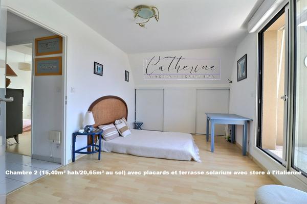 Appartement duplex de 109.1m2 hab / 138.85m² au sol - 3 chambres - 3 terrasses - Garage double