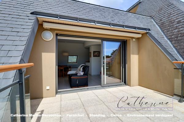 Appartement duplex de 109.1m2 hab / 138.85m² au sol - 3 chambres - 3 terrasses - Garage double