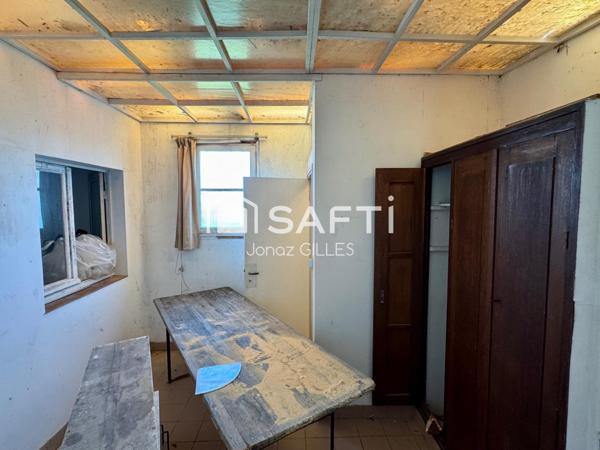 Maison à rénover 2 à 3 chambres