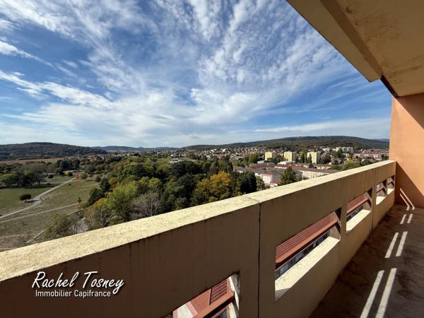 Appartement à louer 2 pièces BELFORT VUE SUPERBE sur les VOSGES ! balcon, cellier et cave