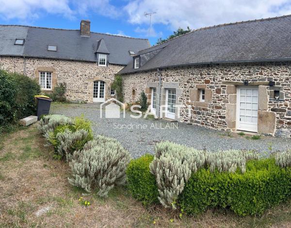 Pordic – Maison en pierre, grand terrain