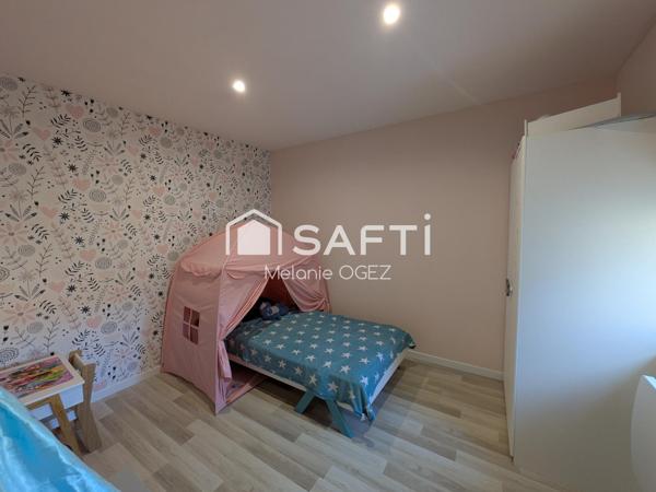 Maison semi individuelle en semi plain pied