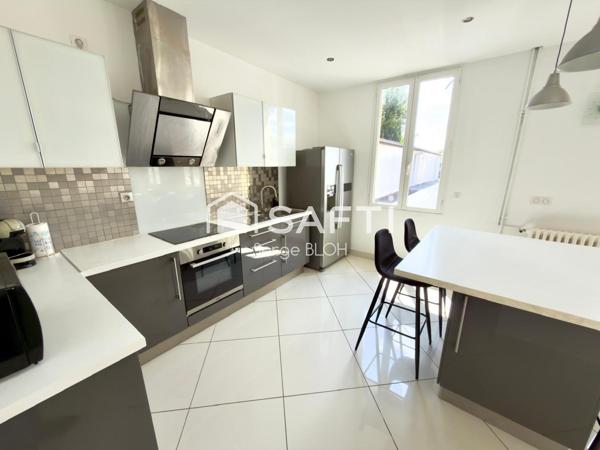 NOGENT SUR OISE, BELLE MAISON FAMILIALE EN PIERRE
