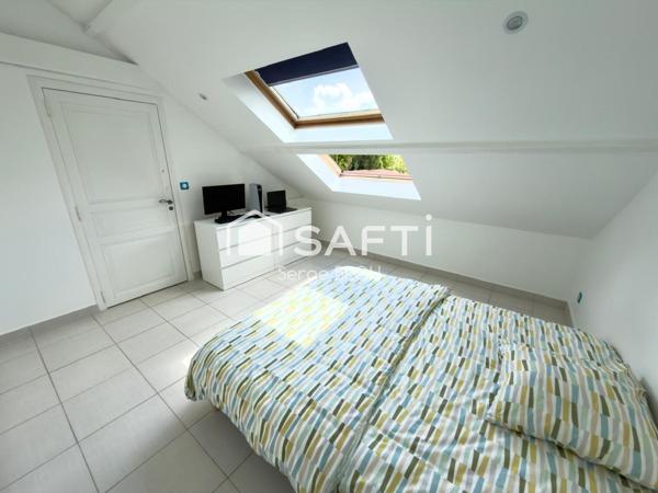 NOGENT SUR OISE, BELLE MAISON FAMILIALE EN PIERRE