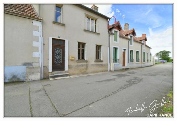 Dpt Cher (18), à vendre LE CHATELET maison P3 de 98 m² - Terrain de 207,00 m²