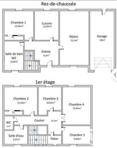 Maison à vendre 6 pièces 127,4 m² Valence
