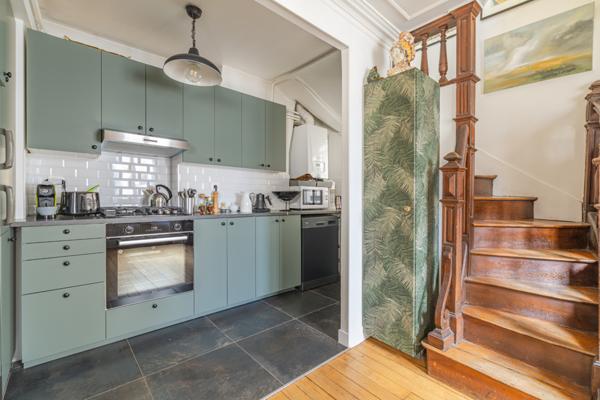 Etienne Marcel - Duplex en dernier étage - 2/3 chambres - Ensoleillé