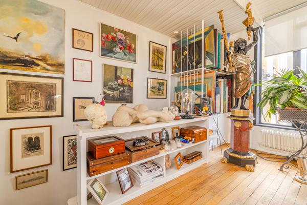 Etienne Marcel - Duplex en dernier étage - 2/3 chambres - Ensoleillé