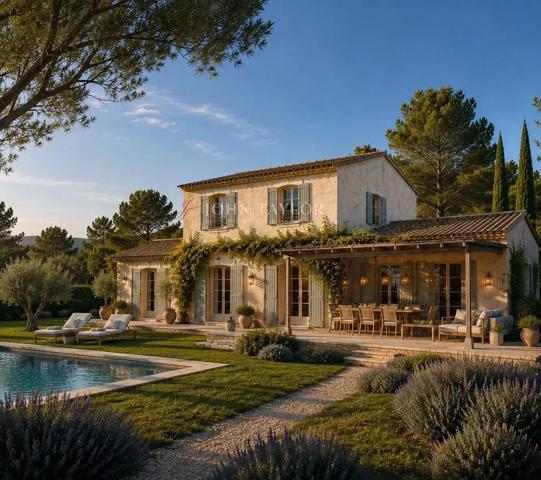 Terrain à Vendre à Ménerbes de: Construisez dans le Triangle d'Or du Luberon