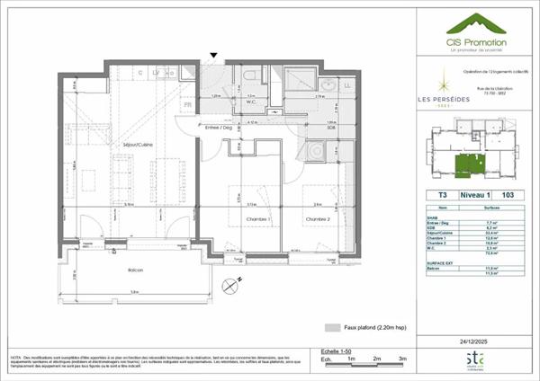 Appartement à vendre à Séez (73700)