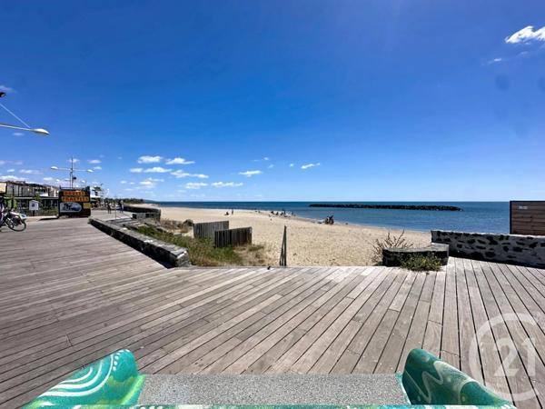Appartement Studio Cabine à vendre  1 pièce - 23,30 m 2   LE CAP D AGDE  - 34