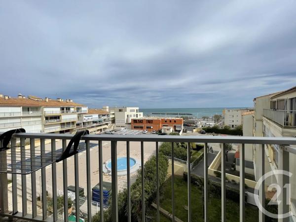 Appartement Studio Cabine à vendre  1 pièce - 23,30 m 2   LE CAP D AGDE  - 34