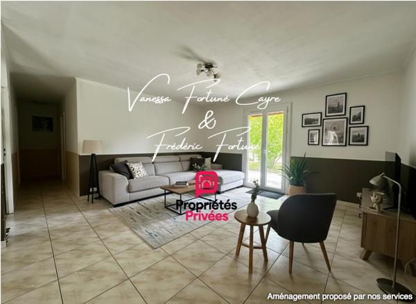 SAINT-SAVIN (33920) ? Maison familiale 100 m² avec grand terrain et garage