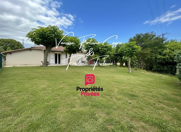 SAINT-SAVIN (33920) ? Maison familiale 100 m² avec grand terrain et garage