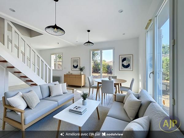 Maison à vendre Audenge - 4 pièces, 85m² avec 3 chambre(s) à 349 800€ - AJP Immobilier Audenge