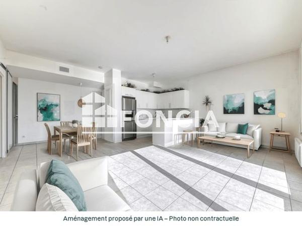 À vendre Appartement 3 pièces 71.63 m² - Lyon 69007