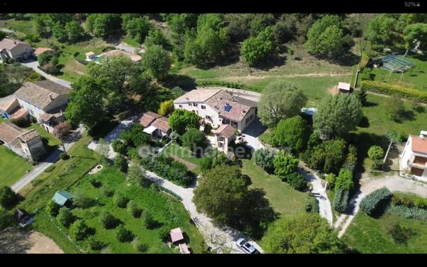 A vendre Authentique demeure de charme avec gîte indépendant à Mallemoisson (04)