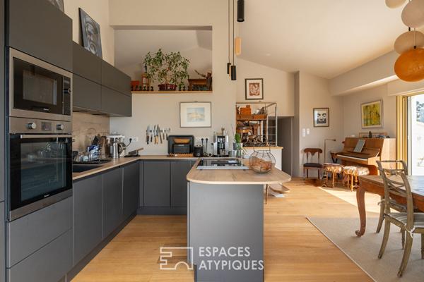 Appartement en attique à Hyères avec terrasse vue dégagée et mer