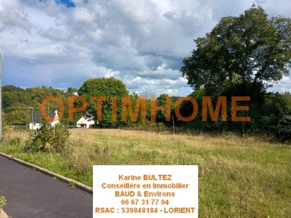 Terrain à vendre de 568,00 m² BAUD (56)