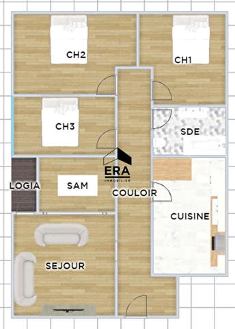 Appartement à vendre - Libourne