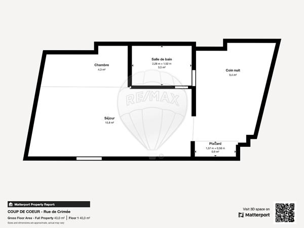 Appartement 1 chambre(s) à louer - Paris 19ème, Paris - 75
