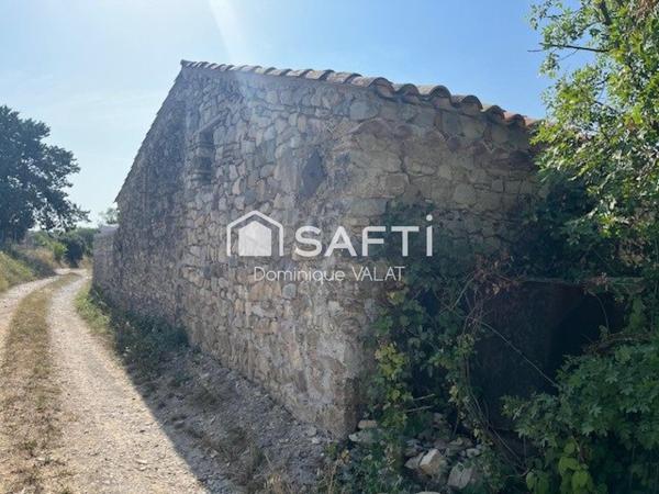 Charmant mazet rustique à finir de rénover