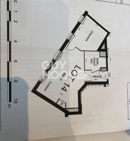 Appartement Le Chesnay Rocquencourt 2 pièce(s) 44.40 m2
