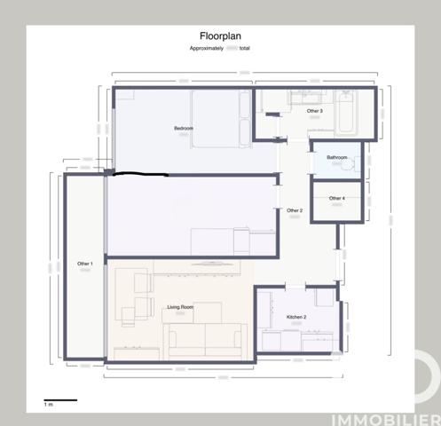 Appartement à vendre 2 pièces 59 m² Villejuif