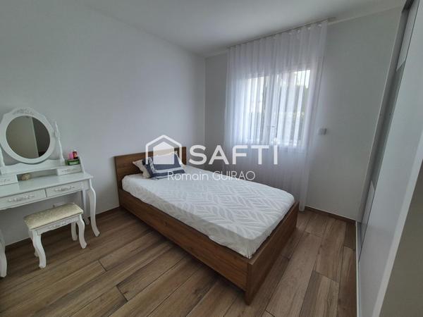 Maison 100 m2 sur une parcelle de 500m2
