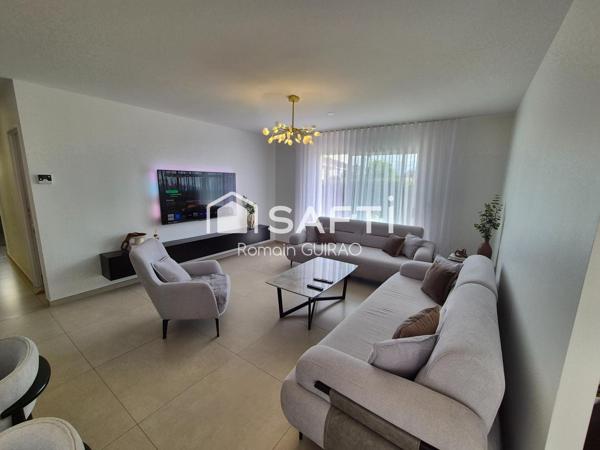 Maison 100 m2 sur une parcelle de 500m2