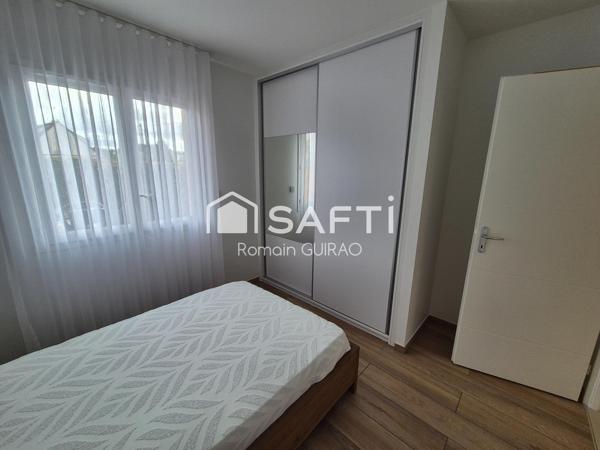 Maison 100 m2 sur une parcelle de 500m2