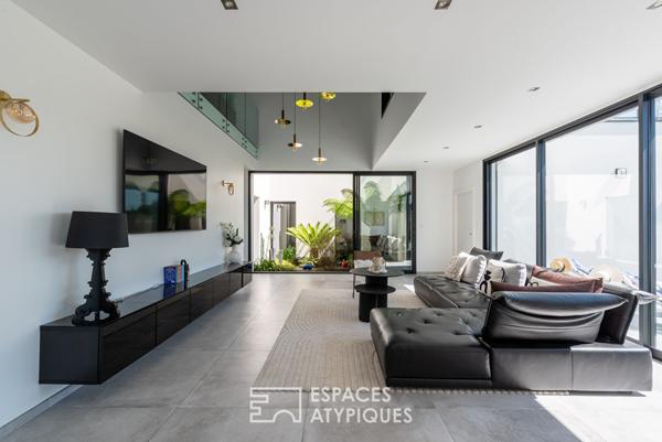 Villa style californien avec piscine