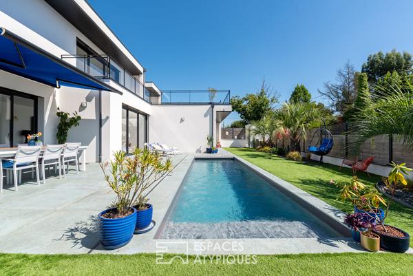 Villa style californien avec piscine