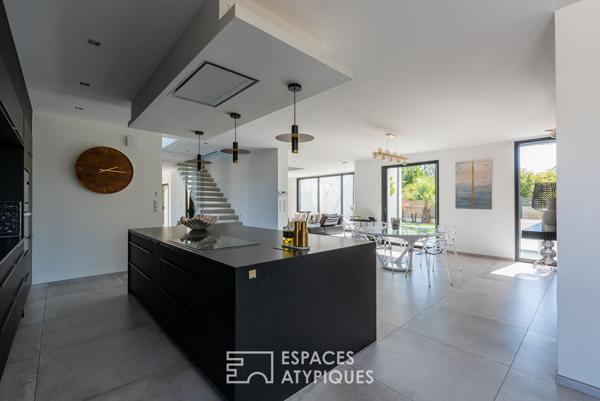 Villa style californien avec piscine