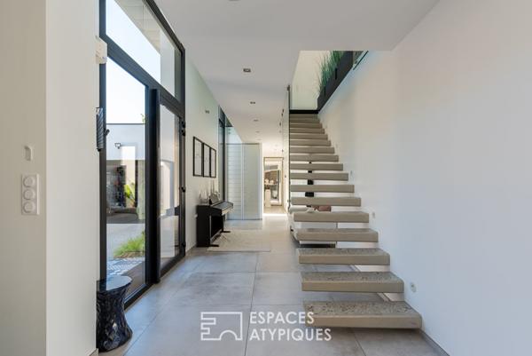 Villa style californien avec piscine