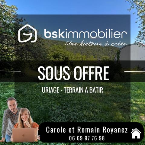 Terrain de 650 m²