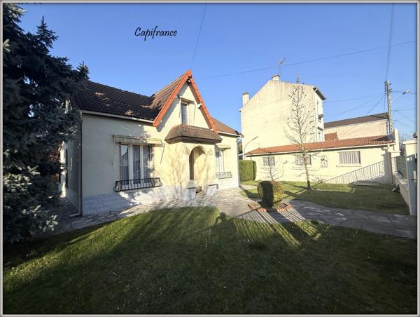 Maison à vendre 5 pièces + garage. Beau terrain de plus de 900m²!