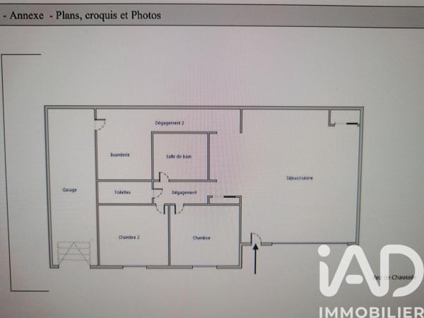 Maison à vendre 3 pièces 75 m² Carquefou