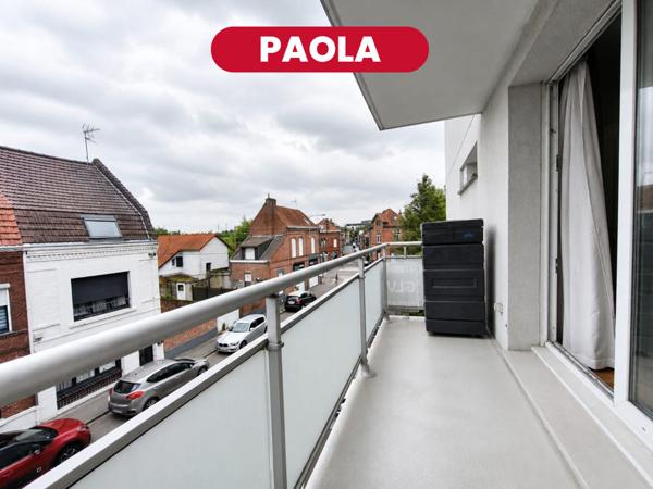 Paola - Appartement 2 pièces + balcon + parking sécurisée - ST ANDRE LEZ LILLE