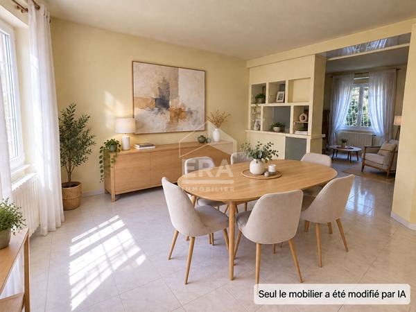 SEPTÈMES-LES-VALLONS  - EXCLUSIVITÉ : MAISON T3 DE 76 m² Comprenant un  T2 AMÉNAGÉ et GARAGE DE 38 m²