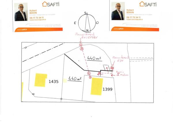 PLERGUER, à seulement 20 minutes de SAINT MALO, superbe terrain constructible...